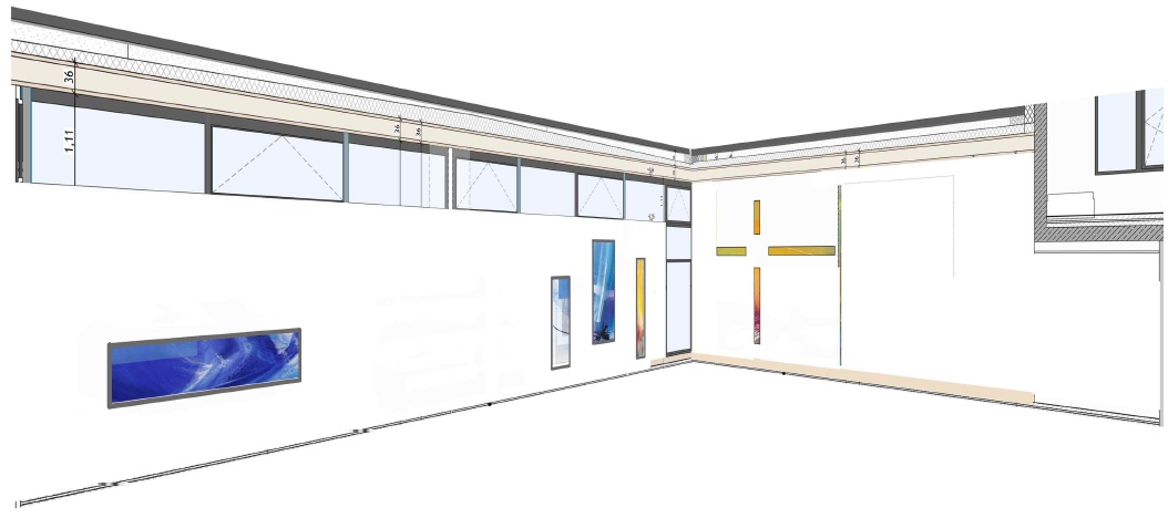 Gestaltung des neuen Kirchenraum 